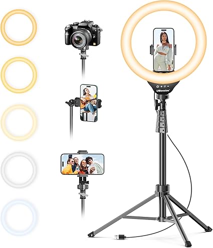 12'' Ring Light with 62’’ Tripod Stand