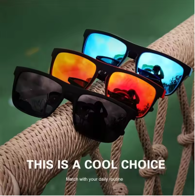 Fashion Vintage Square Polarized Sunglasses